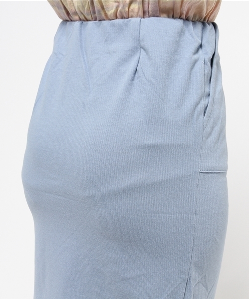 ikka（イッカ）の「カットデニムタイトスカート（スカート・レディース・ブラック/スカイブルー/ネイビー・LARGE/MEDIUM）」の8枚目の写真