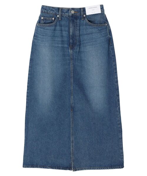 AMERICAN HOLIC（アメリカンホリック）の「タイトデニムロングスカート（スカート・レディース・ライトインディゴブルー・M/S/L）」の7枚目の写真