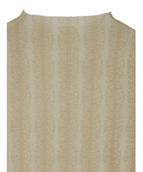 Ameri（アメリ）の「REVERSIBLE STRIPE KNIT TOP（ニット