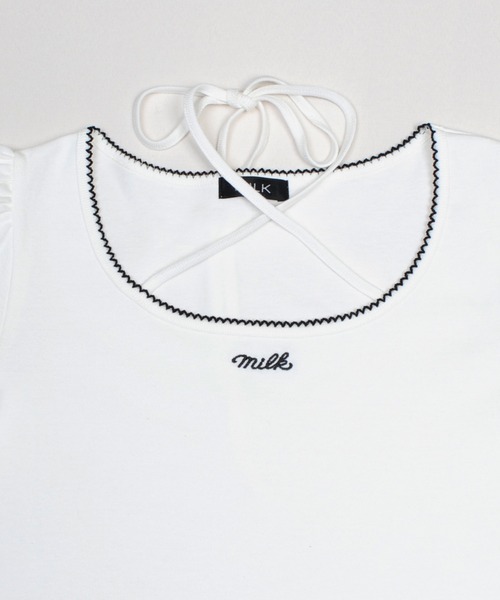 MILK（ミルク）の「Mary トップス（Tシャツ/カットソー）」 - WEAR