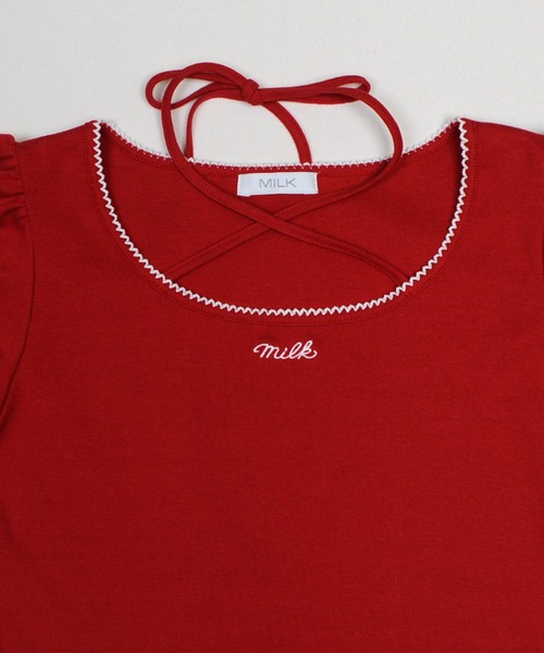 MILK（ミルク）の「Mary トップス（Tシャツ/カットソー）」 - WEAR