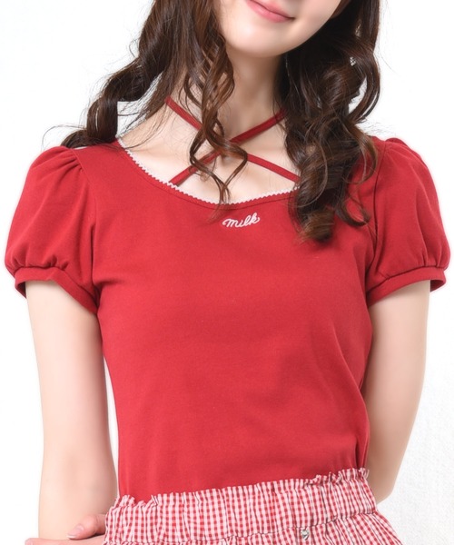 MILK（ミルク）の「Mary トップス（Tシャツ/カットソー）」 - WEAR