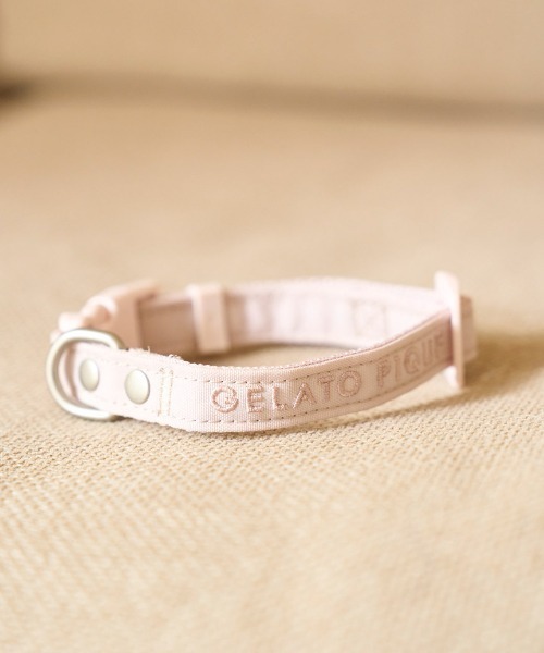 gelato pique(ジェラートピケ)の「【CAT&DOG】【販路限定商品】首輪(リード/ハーネス/首輪・レディース・ブルー/ピンク・SMALL/MEDIUM/LARGE)」の1枚目の写真