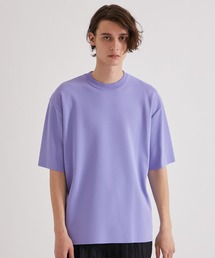 ミラノリブストレッチニットTシャツ