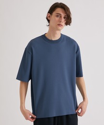 ミラノリブストレッチニットTシャツ