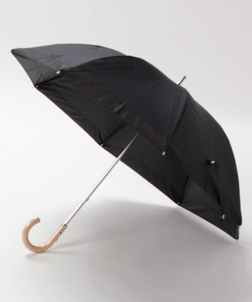 晴雨兼用折りたたみ日傘 グログランリボン（折りたたみ傘