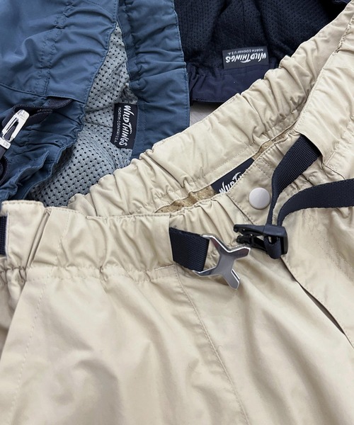 KIIT(キート)の「KIIT キート / WILD THINGS×KIIT CONVERTIBLE TECH PANTS ワイルドシングス×キート 2WAYコンバーティブルテックパンツ イージーパンツ / KIP-P97-601(カーゴパンツ・メンズ・ブラック/ライトベージュ/ブルーグリーン・2/3/1)」の8枚目の写真