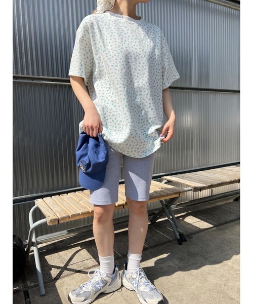 WC(ダブル シー)の「ストレッチハーフレギンス(レギンス/スパッツ・レディース・ブラック/グレー/ピンク/ブルー・FREE)」の10枚目の写真