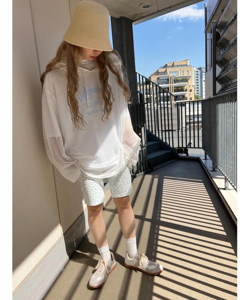 WC(ダブル シー)の「ストレッチハーフレギンス(レギンス/スパッツ・レディース・ブラック/グレー/ピンク/ブルー・FREE)」の16枚目の写真