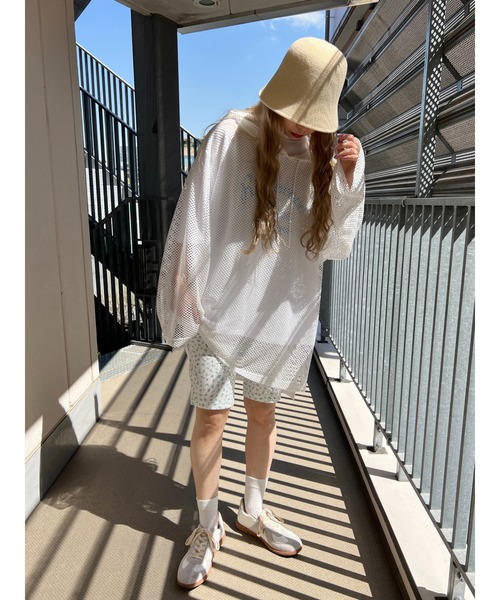 WC(ダブル シー)の「ストレッチハーフレギンス(レギンス/スパッツ・レディース・ブラック/グレー/ピンク/ブルー・FREE)」の17枚目の写真