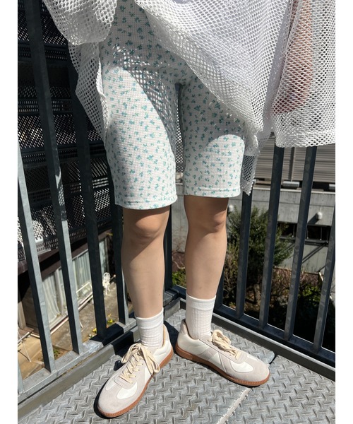 WC(ダブル シー)の「ストレッチハーフレギンス(レギンス/スパッツ・レディース・ブラック/グレー/ピンク/ブルー・FREE)」の19枚目の写真