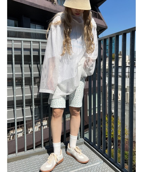 WC(ダブル シー)の「ストレッチハーフレギンス(レギンス/スパッツ・レディース・ブラック/グレー/ピンク/ブルー・FREE)」の22枚目の写真