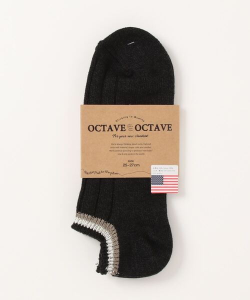 JUNRED(ジュンレッド)の「Aリブ履き口ラインソックス(ソックス/靴下・メンズ・ネイビー/ホワイト/ブラック/グレー・FREE)」の7枚目の写真