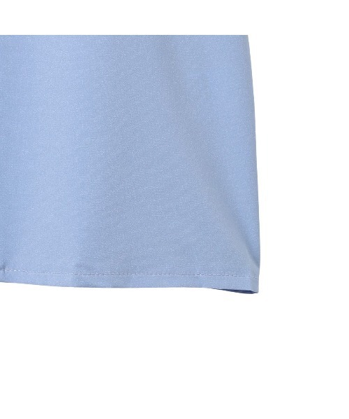 Miniministore(ミニミニストア)の「ベーシック開襟 カラーシャツ(シャツ/ブラウス・レディース・ブラック/ライトブルー/ホワイト/サーモンピンク/イエロー・FREE)」の20枚目の写真