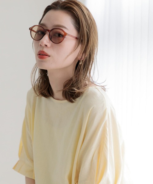 URBAN RESEARCH Sonny Label（アーバンリサーチサニーレーベル）の「クリアカラーレンズサングラス（サングラス・レディース・ブラウン系その他/グレー系その他・ONE）」の2枚目の写真