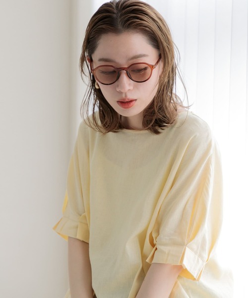 URBAN RESEARCH Sonny Label（アーバンリサーチサニーレーベル）の「クリアカラーレンズサングラス（サングラス・レディース・ブラウン系その他/グレー系その他・ONE）」の7枚目の写真