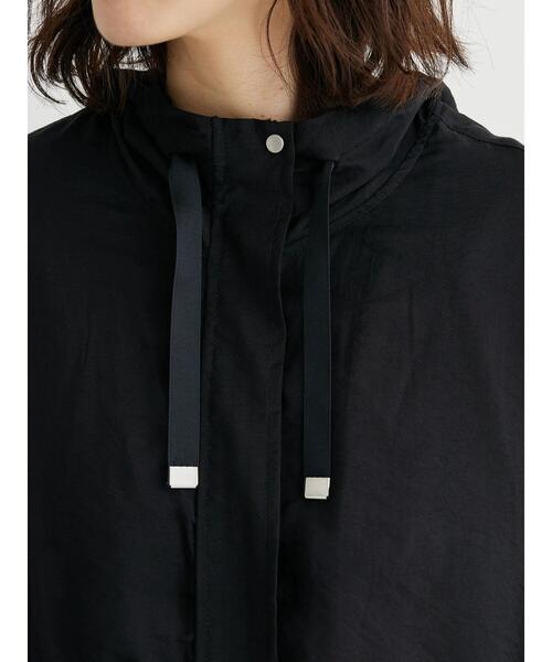 Green　Parks（グリーンパークス）の「・ELENCARE　DUE　シアーマウンテンパーカー（その他アウター・レディース・ブラック/オフホワイト/グリーン・FREE）」の12枚目の写真