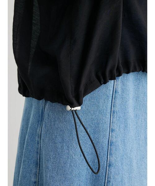 Green　Parks（グリーンパークス）の「・ELENCARE　DUE　シアーマウンテンパーカー（その他アウター・レディース・ブラック/オフホワイト/グリーン・FREE）」の14枚目の写真