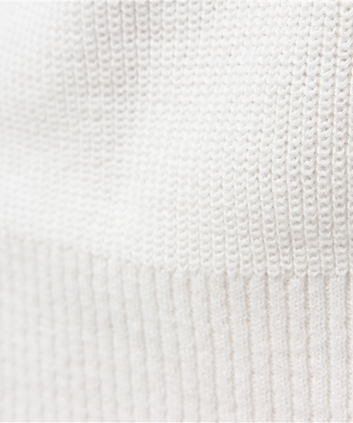 CIAOPANIC（チャオパニック）の「【Ciaopanic】　綿麻C/Nベスト（ニット/セーター・レディース・ホワイト/ネイビー/グレー・FREE）」の9枚目の写真