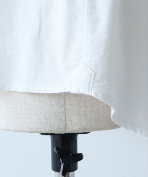 bulle de savon（ビュルデサボン）の「オックス　コック半袖ブラウス（シャツ/ブラウス・レディース・サックスブルー/ブルー/ホワイト/その他/その他1/イエロー・FREE）」の11枚目の写真