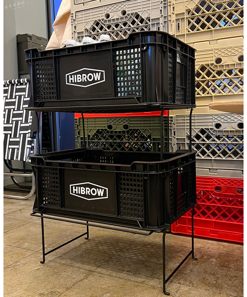 HIBROW/ハイブロウ】FLIP RACK 折りたたみ ボックス FRIP BOX専用