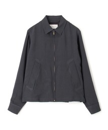 シルク ショートブルゾン