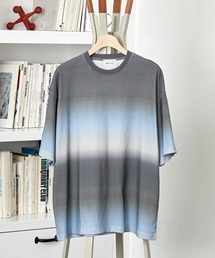 グラデーションカラールーズ半袖Tシャツ EMMA CLOTHES