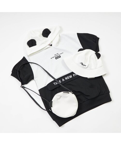 algy(アルジー)の「なりきりバケットハット(ハット・キッズ・ベージュ/インディゴブルー/オフホワイト・MEDIUM/SMALL)」の10枚目の写真