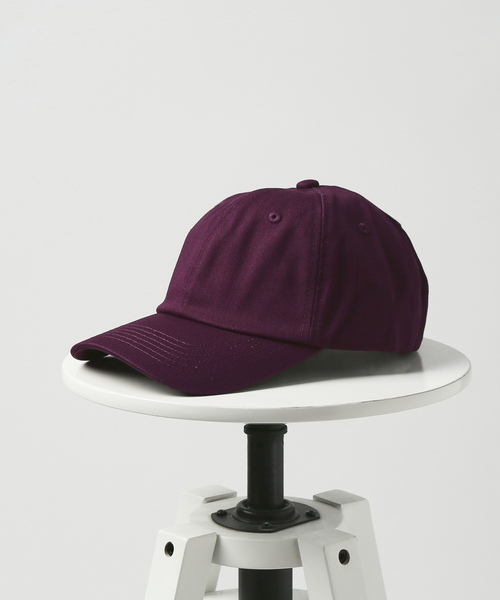 FRUIT OF THE LOOM（フルーツオブザルーム）の「【FRUIT OF THE LOOM】ツイル ベースボール ユニセックス　ロー キャップ（キャップ・メンズ・パープル/ベージュ/ホワイト/レッド/ブラック・フリー）」の4枚目の写真