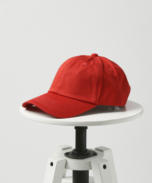 FRUIT OF THE LOOM（フルーツオブザルーム）の「【FRUIT OF THE LOOM】ツイル ベースボール ユニセックス　ロー キャップ（キャップ・メンズ・パープル/ベージュ/ホワイト/レッド/ブラック・フリー）」の5枚目の写真