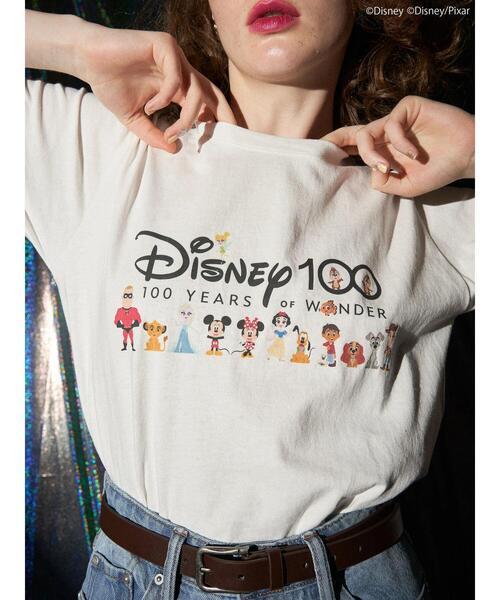 Disney（ディズニー）の「100year Disney半袖カットプルオーバー1（Tシャツ/カットソー・レディース・オフホワイト・FREE）」の14枚目の写真