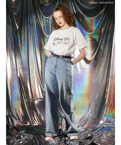 Disney（ディズニー）の「100year Disney半袖カットプルオーバー1（Tシャツ/カットソー・レディース・オフホワイト・FREE）」の6枚目の写真