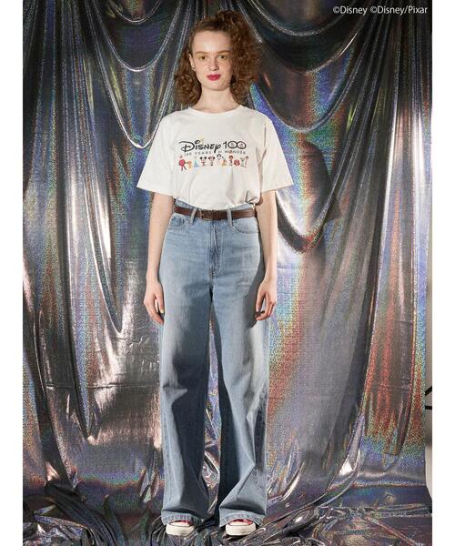 Disney（ディズニー）の「100year Disney半袖カットプルオーバー1（Tシャツ/カットソー・レディース・オフホワイト・FREE）」の4枚目の写真