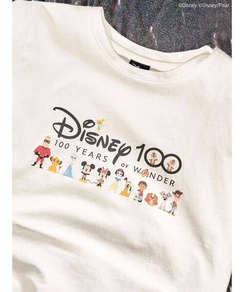 Disney（ディズニー）の「100year Disney半袖カットプルオーバー1（Tシャツ/カットソー・レディース・オフホワイト・FREE）」の8枚目の写真