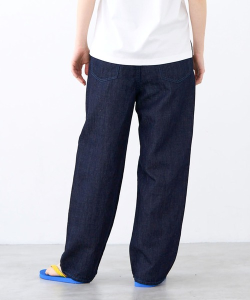 caqu（サキュウ）の「Caqu FS-linen ankle boy's（その他パンツ・レディース・サックスブルー/ネイビー・0/1/2）」の11枚目の写真