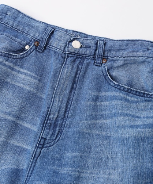 caqu（サキュウ）の「Caqu FS-linen ankle boy's（その他パンツ・レディース・サックスブルー/ネイビー・0/1/2）」の10枚目の写真