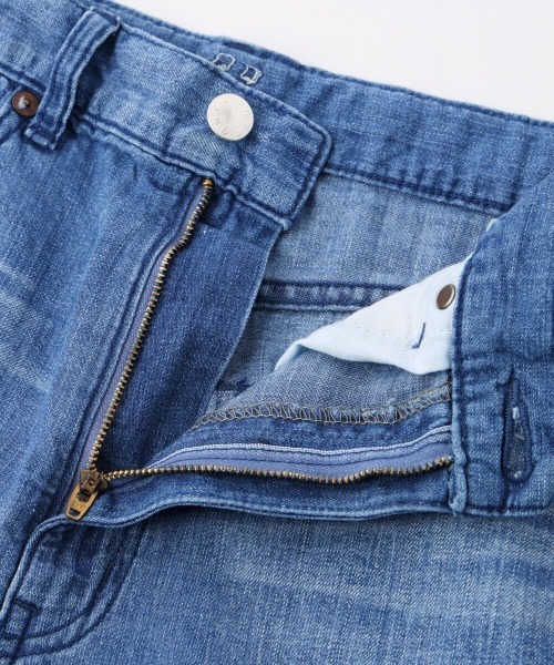 caqu（サキュウ）の「Caqu FS-linen ankle boy's（その他パンツ・レディース・サックスブルー/ネイビー・0/1/2）」の5枚目の写真