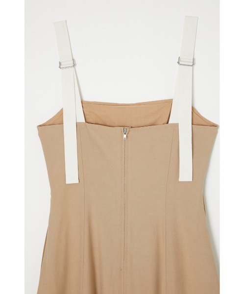 マウジー moussy BELTED FLARE CAMI ドレス MOUSSY（マウジー）の「BELTED FLARE CAMI ドレス（ワンピース