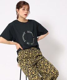 SHOO・LA・RUE | 【接触冷感/プチプラ】大人カラフル プリントTシャツ(Tシャツ/カットソー)