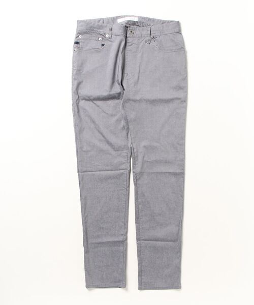 alcali(アルカリ)の「麻混ハイパーストレッチスリムテーパードパンツ(その他パンツ・メンズ・ライトベージュ/ネイビー・2/3)」の2枚目の写真