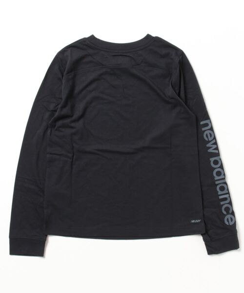 NEW BALANCE（ニューバランス）の「Relentless ヘザーテックロングスリーブTシャツ（Tシャツ/カットソー・レディース・ピンク/ブラック・LARGE/MEDIUM/SMALL/X-LARGE）」の13枚目の写真