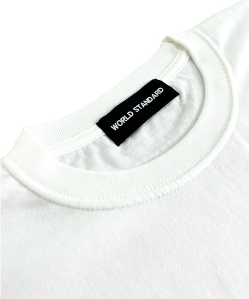 WORLD STANDARD(ワールドスタンダード)の「WORLD STANDARD/ワールドスタンダード バタフライプリント 半袖Tシャツ WSHT-006(Tシャツ/カットソー・メンズ・ホワイト/ブラック・M/L/XL)」の9枚目の写真