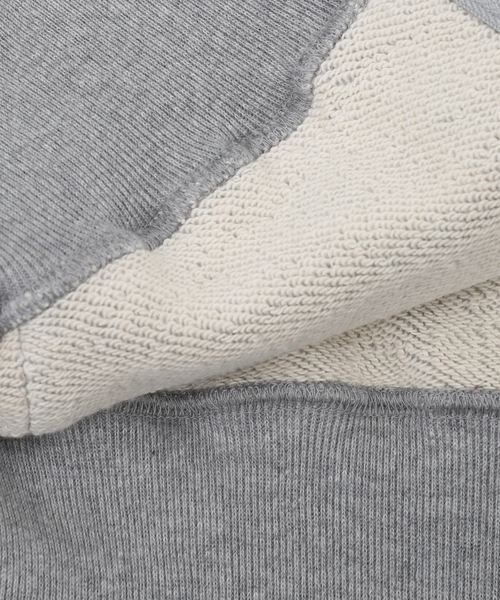 PULP/417EDIFICE（パルプフォーワンセブンエディフィス）の「【AFB / エーエフビー】SIDE LINE OVERSIZED ZIP HOODIE（パーカー・メンズ・ブラック/グレー・MEDIUM）」の16枚目の写真