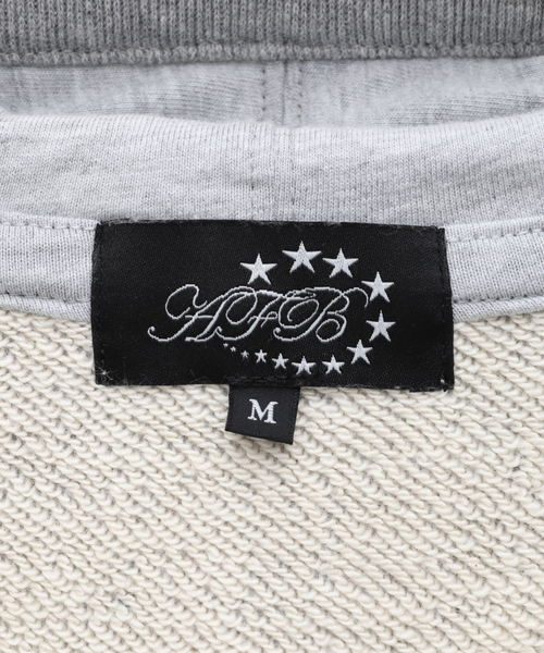 PULP/417EDIFICE（パルプフォーワンセブンエディフィス）の「【AFB / エーエフビー】SIDE LINE OVERSIZED ZIP HOODIE（パーカー・メンズ・ブラック/グレー・MEDIUM）」の20枚目の写真