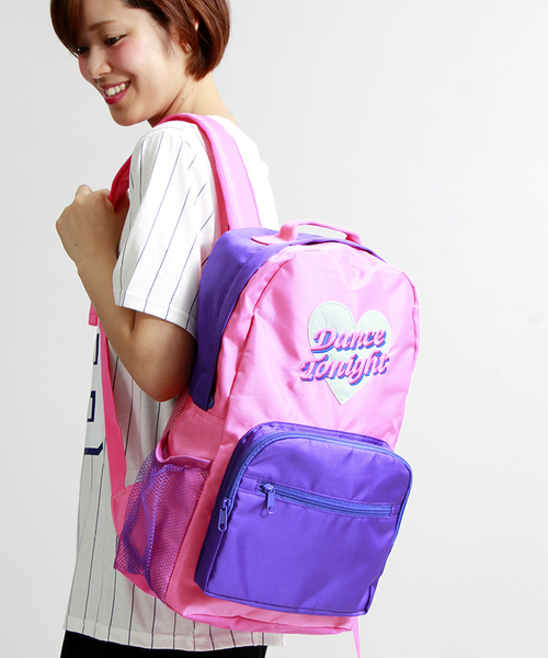 WEGO(ウィゴー)の「WEGO/80sビッグリュック(バックパック/リュック・レディース・ブラック/その他1/その他2・FREE)」の3枚目の写真