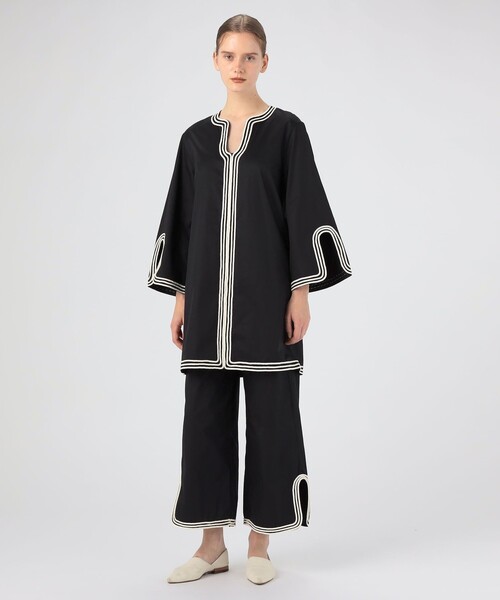 BY MALENE BIRGER（バイマレーネビルガー）の「BY MALENE BIRGER 刺繍チュニックトップス（チュニック・レディース・ブラック系その他・34）」の10枚目の写真
