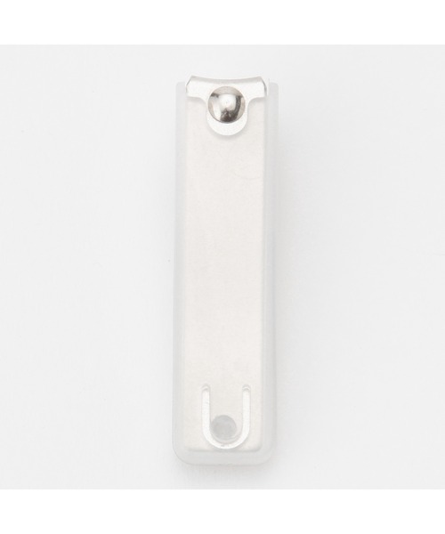 無印良品（ムジルシリョウヒン）の「スチール爪切り・小　ＰＰカバー付（ネイル用品/ネイルケア・レディース・シルバー・FREE）」の2枚目の写真