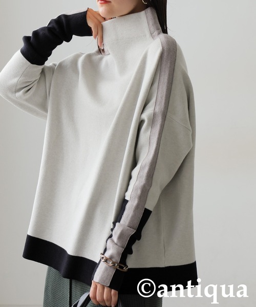 専用です　ダブルエードット　aa. セーター ダブルジャガードネピルニット｜MEN｜251HAB70-405I｜AZUL BY MOUSSY