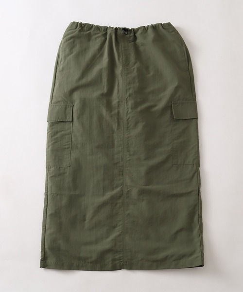 Dickies（ディッキーズ）の「【GENUINE DICKIES/ジェニュインディッキーズ】Ⅰラインカーゴスカート（スカート・レディース・ダークカーキ/ラベンダー/ライトグレー/ブラック・M/L）」の17枚目の写真