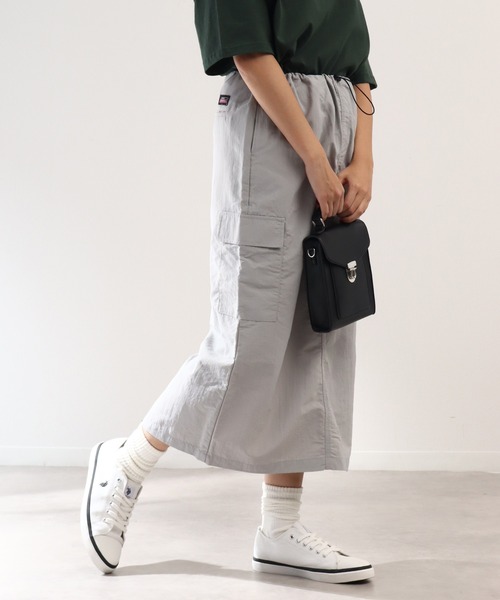 Dickies（ディッキーズ）の「【GENUINE DICKIES/ジェニュインディッキーズ】Ⅰラインカーゴスカート（スカート・レディース・ダークカーキ/ラベンダー/ライトグレー/ブラック・M/L）」の10枚目の写真